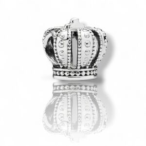 Pandora Sterling Silver Royal Crown Charm Retired 790930